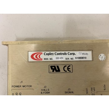 Copley Controls 800-494 Servo Drive